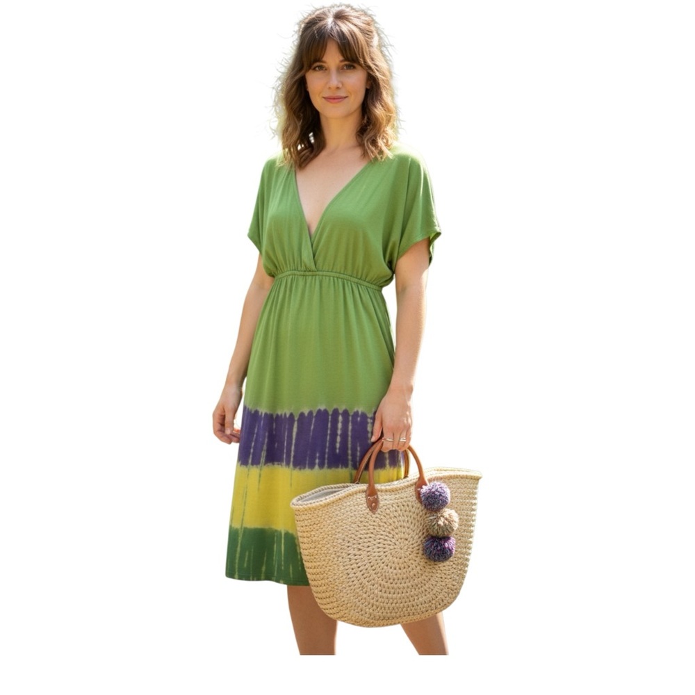 Deep V-Neck Swimsuit Beach‎ Cover-Up | Size S/M
